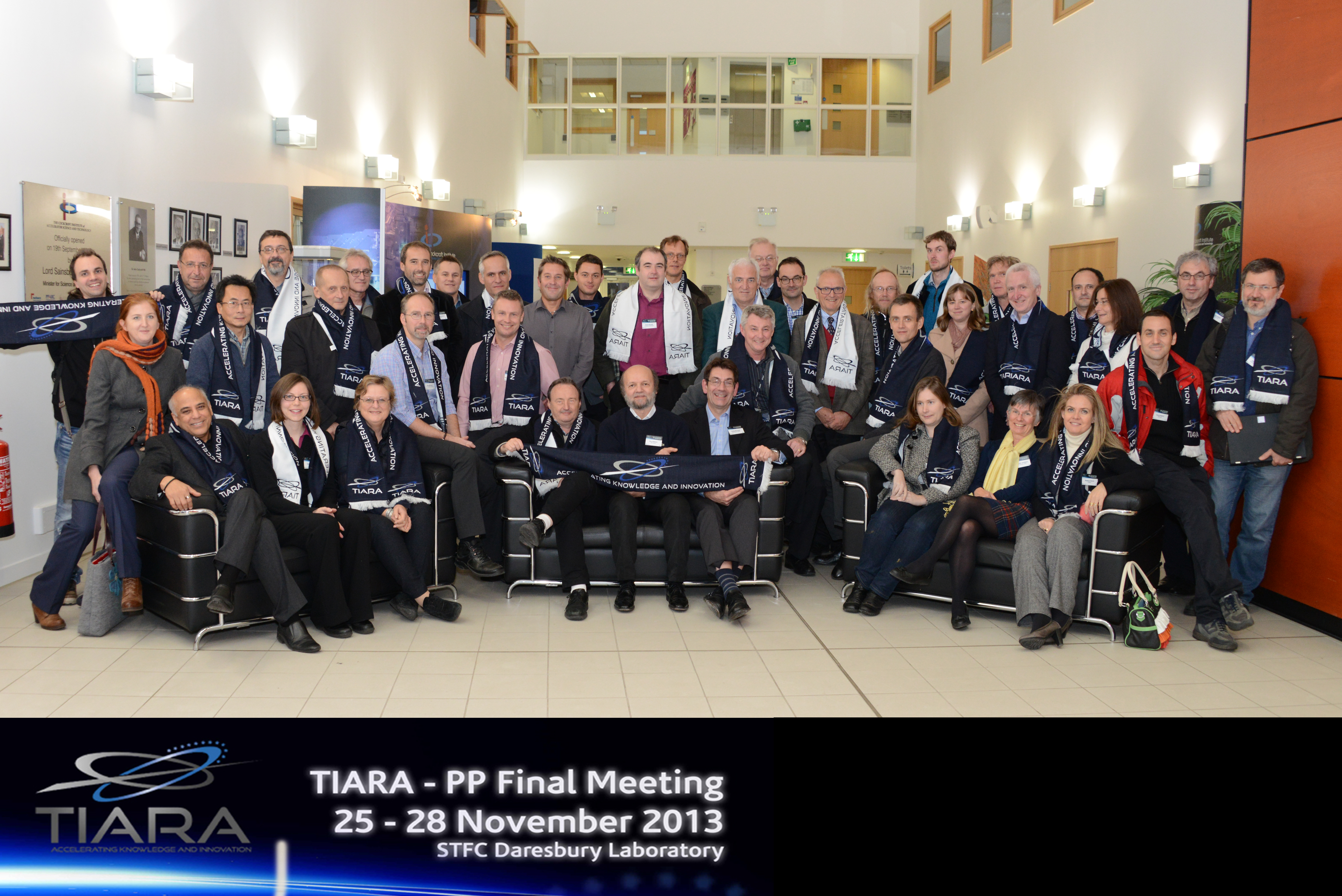 TIARA-PP final general meeting held at Daresbury lab, November 25-27 